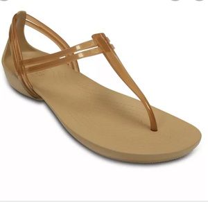 Crocs Isabella T-strap Sandals